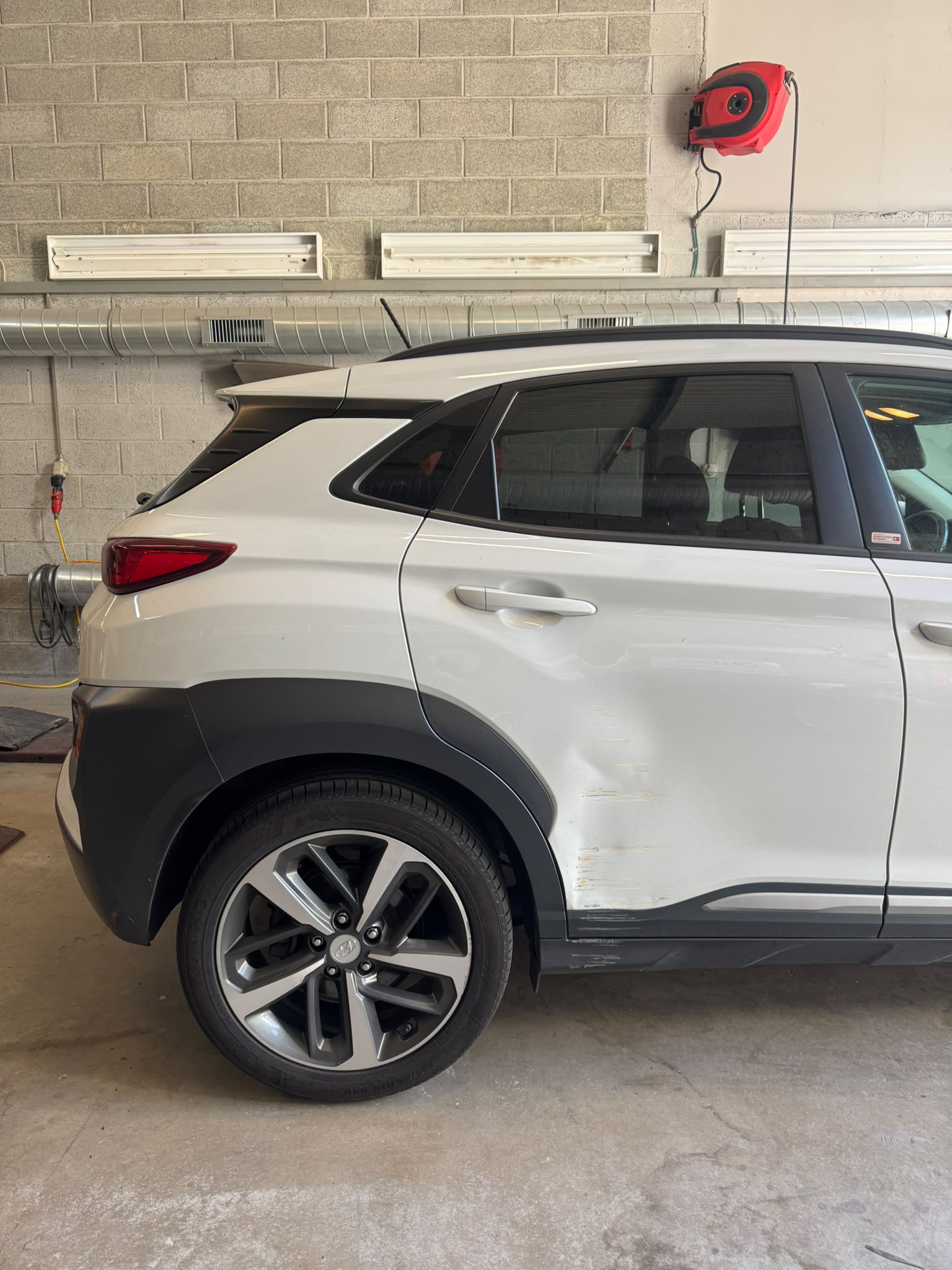 Avant : Réparation carrosserie